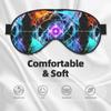 Eight Dimensional Space Unisex Elastic Adjustable Buckle Design Blackout Sleep Eye Mask for Home Travel Yoga Office Nap view 3