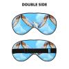 MYGANN Seagulls in Flight Unisex Elastic Adjustable Buckle Design Blackout Sleep Eye Mask for Home Travel Yoga Office Nap view 2
