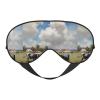 A Large Farm. Unisex Elastic Adjustable Buckle Design Blackout Sleep Eye Mask for Home Travel Yoga Office Nap view 1