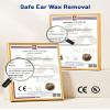 KAUGIC Upgraded Ear Wax Removal with One-Piece Waste Tank, Safe Ear Cleaner with Water Temperature Sensor, Effective Ear Irrigation Kit, IPX7, Semi-Transparent view 2