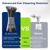 KAUGIC Upgraded Ear Wax Removal with One-Piece Waste Tank, Safe Ear Cleaner with Water Temperature Sensor, Effective Ear Irrigation Kit, IPX7, Semi-Transparent view 3