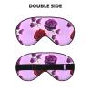 Red and Purple Roses Unisex Elastic Adjustable Buckle Design Blackout Sleep Eye Mask for Home Travel Yoga Office Nap view 2
