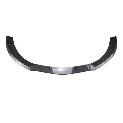 KyiuaoHUNFKLLindjh Front Bumper Splitter Lip Spoiler, Compatible for Mercedes Benz CLA Class C117 CLA200 260 CLA45 AMG 2013-2015 Diffuser Guard Body Kit Cover(Color:Carbon Look)
