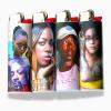 Custom Lighter Stickers with Own Pictures, Personalize Lighters PVC Film Wraps Reusable up to 3 Times - 4 Pack Upload 4 Photos Suitable for Bic Pocket Lighter Ideal for Gifts(Lighter Not Included) view 1