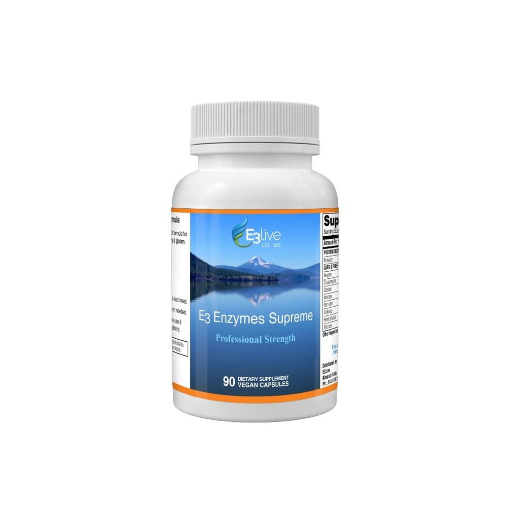 E3LIVE E3 Enzymes 90ct 460mg