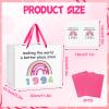 1994 Gift Bag for Women Men Large Boho Rainbow 1994 Wrap Gift Bag with 31st Birthday Tissue Paper Card Wrapping Decorations Rainbow Party Favor for 31 Years Old Birthday Anniversary Party Supplies view 2