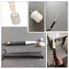 Telescopic Blind Cane - Reflective Folding Walking Stick for Movement disorders and Blind People, Lnclude Optional Marshmallow Crutch tip(B,150cm/59in) view 2