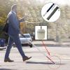Telescopic Blind Cane - Reflective Folding Walking Stick for Movement disorders and Blind People, Lnclude Optional Marshmallow Crutch tip(B,150cm/59in) view 3