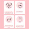 Ice Cream Mix Kits for Home Ice Cream Makers, Ready in 30 Minutes. 100g Bags, 3.5 Ounces, Six Flavors (Pack of 6) Good Gifts for Christmas Halloween Birthday Party view 3