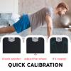 Adamson A21 Analog Scales for Body Weight - Up to 300 LB - New - Anti-Skid Rubber Surface + Large Numbers - Analog Bathroom Scale - Affordable - Durable with 20-Year Assurance - Black view 3