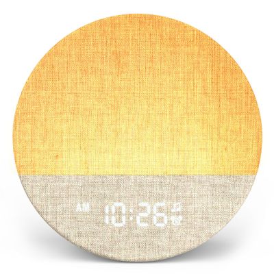 Dreamegg Sunrise 1 - Sunrise Alarm Clock, Sound Machine for Sleep, Customizable Sleep Routines, Dimmable Night Light, 29 Soothing Sounds, White Noise Machine, Wake Up Light for Bedrooms, Adults, Kids
