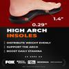 2 Packs of 220+ lbs Plantar Fasciitis High Arch Support Insoles Men Women - Orthotic Shoe Inserts - Boot Work Shoe Insole (Black, XS) view 3