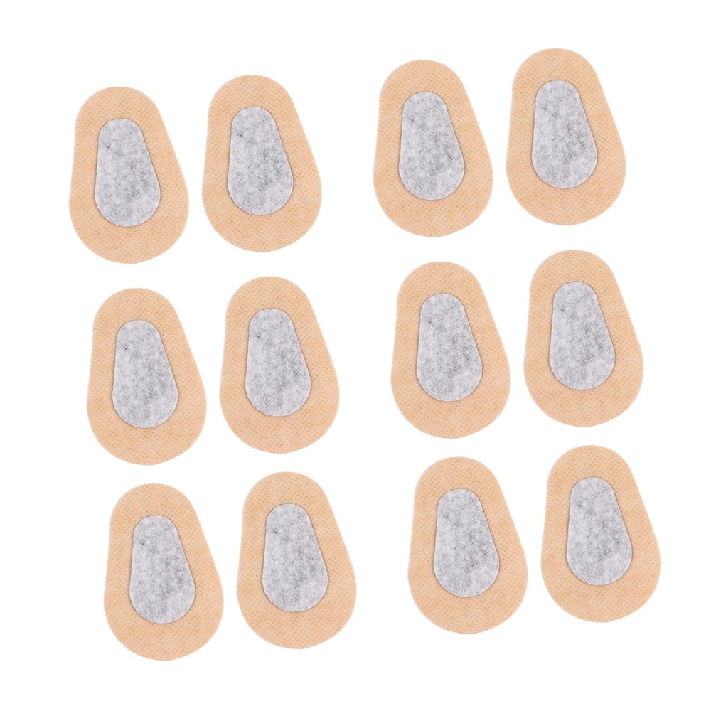 12pairs Breathable Eye Treatment Stickers for Gentle Eye Care Elastic Nonwoven Pads for Healing and Comfort Style