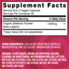 Harvest of Nature Beet Root 1300mg  Beet Powder Supplement for Blood Pressure, Cardiovascular Health, Endurance & Energy Support  Non-GMO, Vegan Capsules view 4