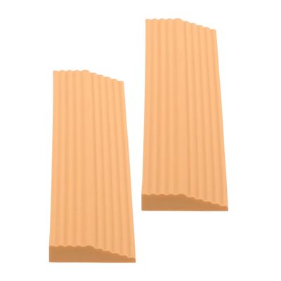 Baluue Plastic Threshold Ramp for Sweeping Robot Vacuum Cleaner Lightweight Indoor Doorway Ramp Mat 6.73 X 2.00 X 0.51 Inches for Small Steps and Floor Transition