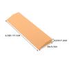 Baluue Plastic Threshold Ramp for Sweeping Robot Vacuum Cleaner Lightweight Indoor Doorway Ramp Mat 6.73 X 2.00 X 0.51 Inches for Small Steps and Floor Transition view 2