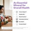 Organic Zinc 25 mg | Whole Food zinc Supplements | Derived from Organic Fruit, Elemental Zinc - Water Extracted, Vegan, GMO-Free - Essential Mineral, Antioxidant, Immune Support, Skin - 60 Servings view 4