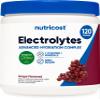 Nutricost Electrolyte Complex Powder (120 Servings, Grape) - Hydration Supplement Drink Mix with Vitamins and Minerals view 1
