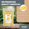 Premium Dried Pineapple Chunks 48oz | Non-GMO, Batch Tested Gluten & Peanut Free | Ethically Sourced for Guilt-Free Snacking | Fresh, Crispy & Sweetened for Delicious Flavor view 4