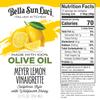 Bella Sun Luci Italian Kitchen Meyer Lemon Vinaigrette, 12 Fl Oz Glass Bottle, with 100% Extra Virgin Olive Oil, Artisan Gourmet Salad Dressing & Marinade, No Seed Oils, Gluten-Free, California Made view 2