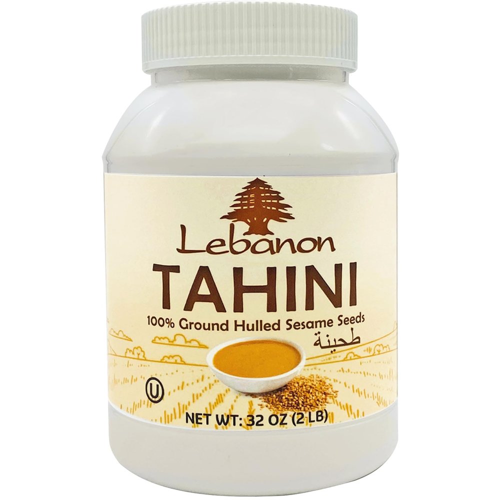 Lebanon - Premium Tahini Paste, 100% Ground Sesame Seeds, 907g (2 Lbs)