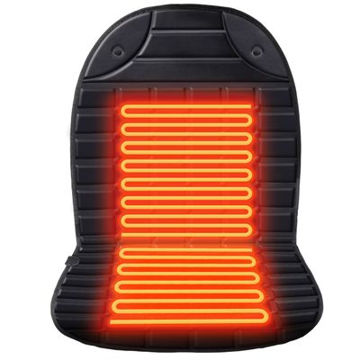 Heated Seat Covers 1 Minute Fast Heating 2 Heat Levels Seat Warmer UL Listed Black