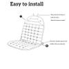 Heated Seat Covers 1 Minute Fast Heating 2 Heat Levels Seat Warmer UL Listed Black view 3