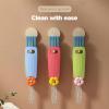 3 in 1 Cup Lid Cleaning Brush, Multifunctional Crevice Portable Cup Lid Cleaning Brush for Bottle Gap Tight Spaces Cup (B-3PCS) view 3