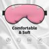 Sand Beach Unisex Elastic Adjustable Buckle Design Blackout Sleep Eye Mask for Home Travel Yoga Office Nap view 3