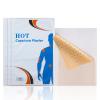 50 pcs Capsaicin Patches, Hot Capsicum Patch, 7.09"" * 4.72"" Natural Heat Patches Plaster, Long-Lasting Warming Relief for Knee, Neck, Should view 1