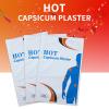 50 pcs Capsaicin Patches, Hot Capsicum Patch, 7.09"" * 4.72"" Natural Heat Patches Plaster, Long-Lasting Warming Relief for Knee, Neck, Should view 2