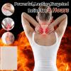 50 pcs Capsaicin Patches, Hot Capsicum Patch, 7.09"" * 4.72"" Natural Heat Patches Plaster, Long-Lasting Warming Relief for Knee, Neck, Should view 3