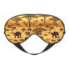 African Grassland Animals Unisex Elastic Adjustable Buckle Design Blackout Sleep Eye Mask for Home Travel Yoga Office Nap view 1