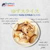 Candied Yuzu Citrus Slices 3.00oz (85g), Authentic Japanese Snack by Swashbuckle Snacks, Made in Japan view 3