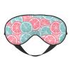 Blue Citrus Slices Unisex Elastic Adjustable Buckle Design Blackout Sleep Eye Mask for Home Travel Yoga Office Nap view 1