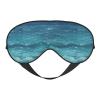 MYGANN The Deep Blue Sea Unisex Elastic Adjustable Buckle Design Blackout Sleep Eye Mask for Home Travel Yoga Office Nap view 1