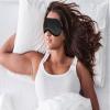 Black Eye Mask for Sleeping,Soft and Comfortable Fabric, Eye Shade Cover for Night,Travel Nap view 4