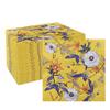 Bringsine 100-ct 13x13 Yellow Floral Beverage Disposable Paper Luncheon Napkins,Servilletas Printed Cocktail Flower Napkin for Art,Dinner,Wedding Bridal,Baby Shower Birthday Restaurant view 1