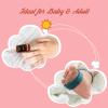 Wearpulse Kids Oxygen Monitor, Infant Fingertip Pulse Oximeter Tracks Adult and Child's SPO2 & Pulse Rate, Toddler Foot O2 Monitor with Audio Reminder, Free APP & PC Report view 3