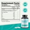 Magnesium Complex Supplement - Chelated Magnesium Glycinate, Citrate, Taurate, Malate, Oxide Capsules - High Absorption Magnesium for Sleep, Leg Cramps, Muscle Relief, 400mg, 120 Veggie Capsules view 2
