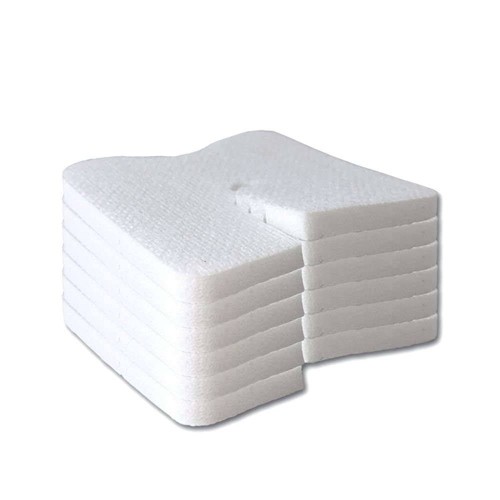 RCARE Thick Tracheostomy Dressing Pads, Nephrostomy - Soft and Breathable for Nephrostomy, Excellent Absorption, Fits 5-10mm Catheter, Keeps Clean and Dry (Pack of 6)