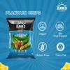 Kava's Plantain Chips, Lightly Salted Chips - 8 Packs Vegan & Gluten Free Chips | Bulk Plantain Chips, Healthy Snacks, Delicious Original Plantains Chips | Bulk Chips 2.5 Oz each Pack view 2