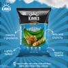 Kava's Plantain Chips, Lightly Salted Chips - 8 Packs Vegan & Gluten Free Chips | Bulk Plantain Chips, Healthy Snacks, Delicious Original Plantains Chips | Bulk Chips 2.5 Oz each Pack view 3