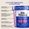 Folk Revival Maple Walnut Keto Instant 'Oatmeal' - 20g Protein, 2g Net Carbs, High Fiber, Non GMO, Gluten Free, Made with Acorns - 12 Cups Per Case view 2