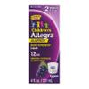 Allegra Children's 12-Hour Allergy Relief Liquid, Non-Drowsy Indoor and Outdoor Allergy Medicine, 30 mg Fexofenadine HCI Antihistamine for Kids, Grape Flavor, 4 oz view 1