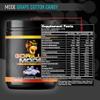 Gorilla Mode Pre Workout - Massive Pumps Laser Focus Energy Power - L-Citrulline, Creatine, L-Tyrosine, Betaine, Hydroprime, Alpha-GPC, 400mg Caffeine, Huperzine A 786g (Cotton Candy Grape) view 2