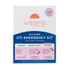 Uqora UTI Emergency Kit - Comes with 2 Urinary Tract Infection Test Strips, 12 UTI Pain Relief Tablets & 12 Infection Control Tablets - Urinary Tract Support - Maximum Strength view 1