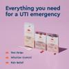 Uqora UTI Emergency Kit - Comes with 2 Urinary Tract Infection Test Strips, 12 UTI Pain Relief Tablets & 12 Infection Control Tablets - Urinary Tract Support - Maximum Strength view 4