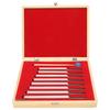 Brilluxa Tuning Forks Healing Set, 8-Piece Aluminum Neurological Sound Therapy, 256-512 Hz Frequency, for Yoga and Wellness view 1