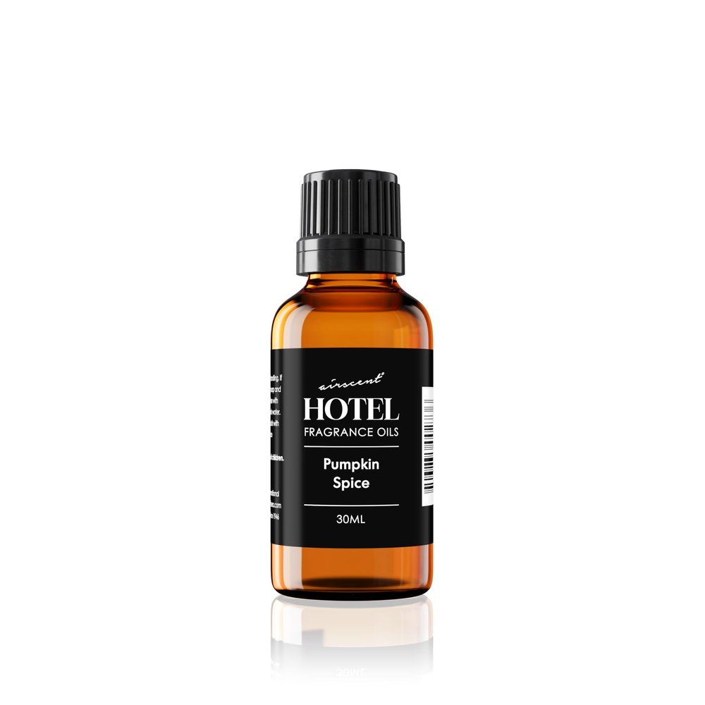 AirScent Pumpkin Spice Diffuser Oil - Pumpkin Spice Essential Oil Blend for Ultrasonic and Waterless Diffusers and Crafting - 30 mL, 1 fl oz Glass Dropper Bottle - Fall Scents
